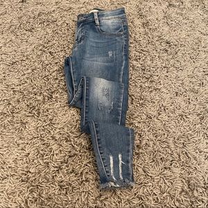 Redial Ripped Skinny Jeans